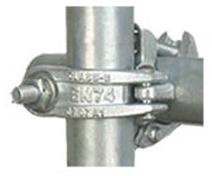 Scaffolding Right Angle Double Coupler, Color : Zinc