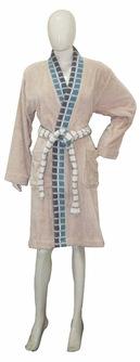 100% Cotton Womens Bathrobe Terry, Age Group : Adults