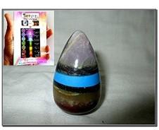 Jet Superb Gemstone Chakra Egg