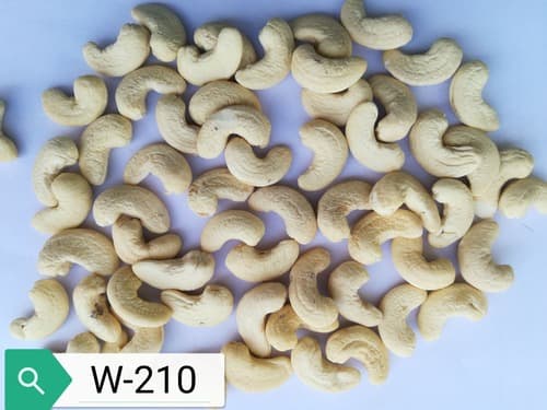 W-210 Grade Cashew Nuts, for Food, Snacks, Sweets, Packaging Type : Pouch, Pp Bag, Sachet Bag, Tinned Can