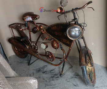 Two Wheeler Bike Automobile Themed Furniture