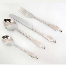solid handle stainless steel cutlery set ( set of 04 psc)