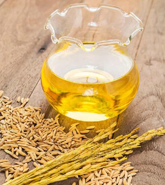 Natural Rice Bran Oil, For Cooking, Food, Snacks, Form : Liquid