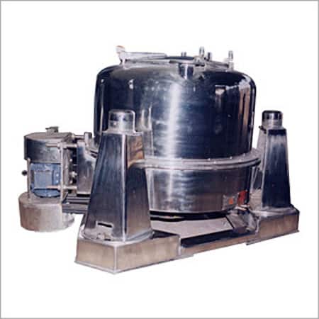 Three Point Manual Top Discharge Centrifuge Machine