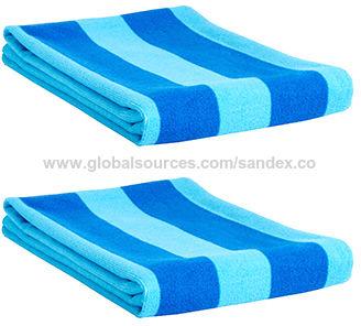 100% Cotton Printed Beach Towel, for hotels, homes, airplanes more, Size : 70cm*140cm, 80x160c, 90x180cm
