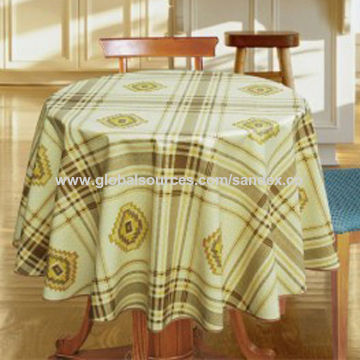 100% polyester Printed Table Cover, Size : 60x120, 70x108, 90x108cm