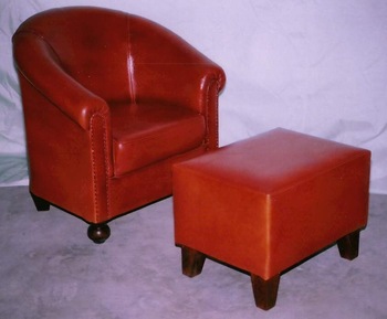 leather sofa