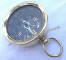 Polish Compass Key Chain