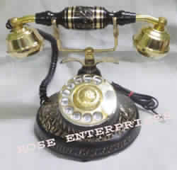 Black Antique. Nautical Brass Telephone at Best Price in Roorkee