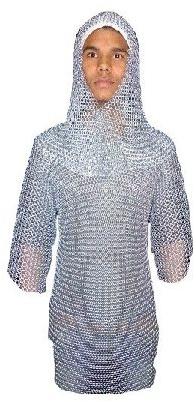 Riveted Chain Mail Coif, Shirt