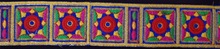 SATVAH Kutchi border, Color : RED, GREEN, YELLOW, BLUE, RANI, BLACK