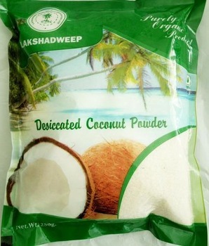 LAKSHADWEEP ORGANIC DESICCATED COCONUT POWDER, Packaging Type : Vacuum Pack