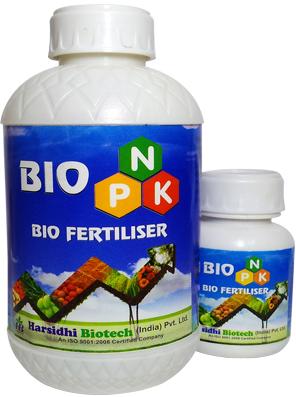 Bio NPK Biofertilizer Liquid, for Agriculture, Packaging Type : Plastic Bottle