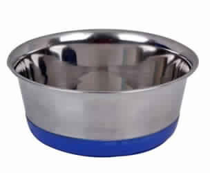 Silent Diner Bowls with Rubber Rim