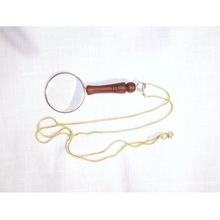 Wooden Magnifying Glass Necklace