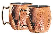 Copper Moscow Mule Hammered Mug, Capacity : 10 / 12 /14 /16 /24 Oz