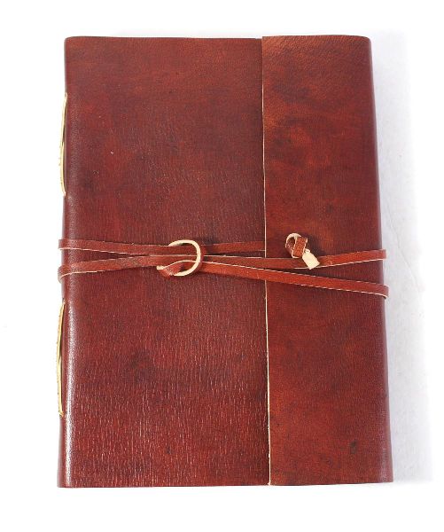 Antique color goat tC leather journal