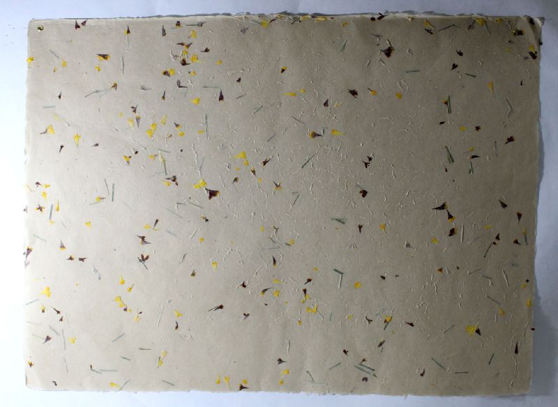 lokta fiber garden paper sheet