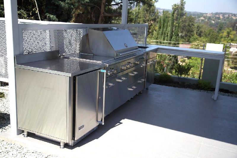 Stainless Steel Grill Cabinet