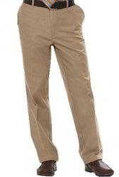 Mens Formal Cotton Trouser, for Anti-Wrinkle, Comfortable, Pattern : Plain