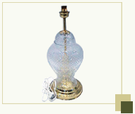 Glass Lamp Base