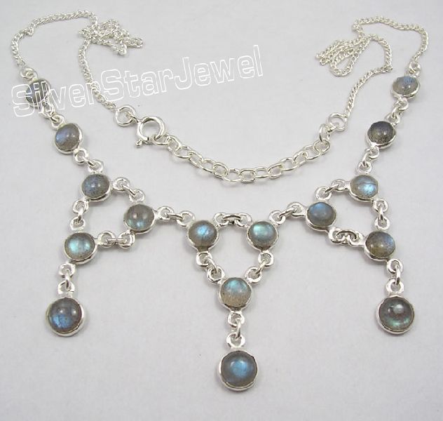 LABRADORITE LARGE HANDMADE Necklace