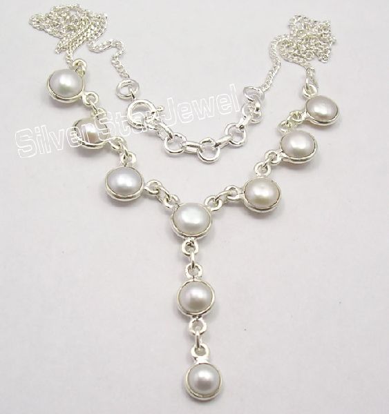PEARL LOVELY Curb Chain Necklace JEWELRY