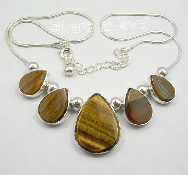 TIGERS EYE GORGEOUS BIG Necklace