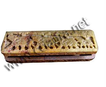 CCI AGRA Soapstone Incense Box