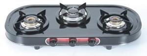 Triple ring burner