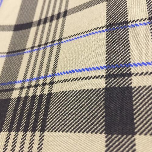 Cotton Checkered Woven Fabric, Density : Yarn Dyed