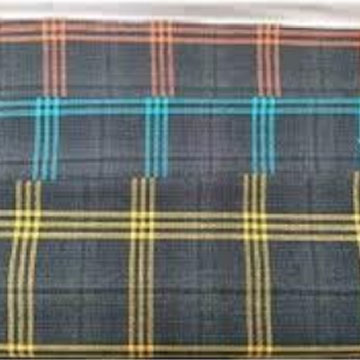 Checkered Dyed Melange Fabric, Technics : Woven