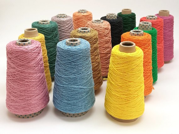 Cotton Twilled Weaving Yarn, Pattern : Plain