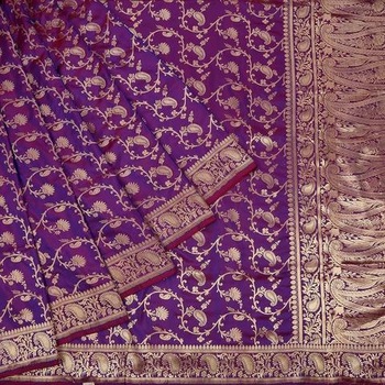 Saree hand made indian embroidery designer saree