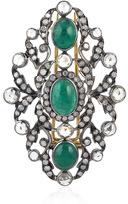 White Sapphire Brooch Accessories Gemstone Jewelry