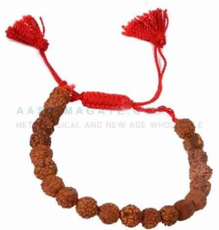 Rudraksha bracelet, Size : Adjustable