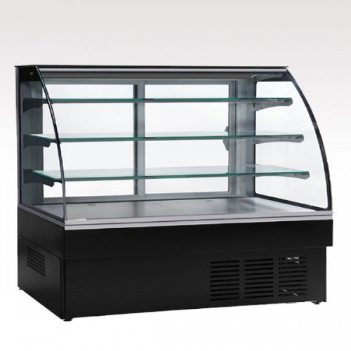 Round Glass Sweet Display Counter, Feature : Auto Cooling Temperature, Fast Cooling, Non Breakable