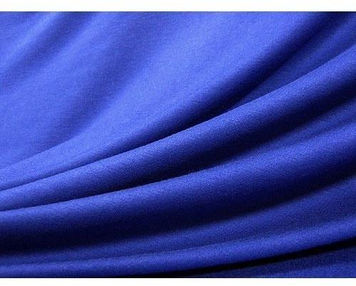 Blue Micro Polyester Fabric