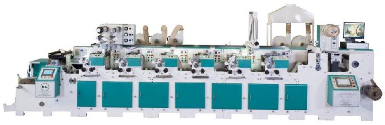 WITH ONE UV DRYER UNIT SINGLE ROTARY DIE CUTTING UNIT