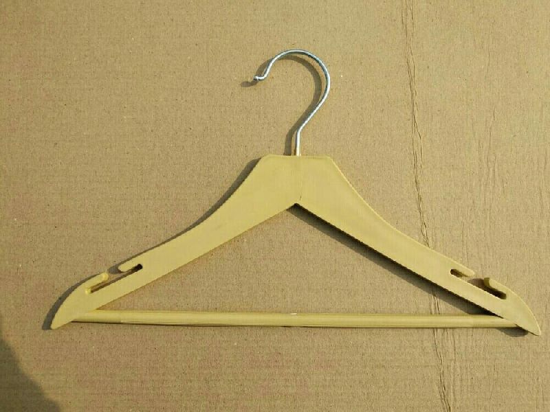 Baby wooden look hanger 1, Pattern : Plain