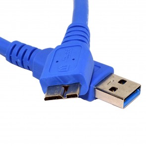 Micro B SuperSpeed Cable - Blue