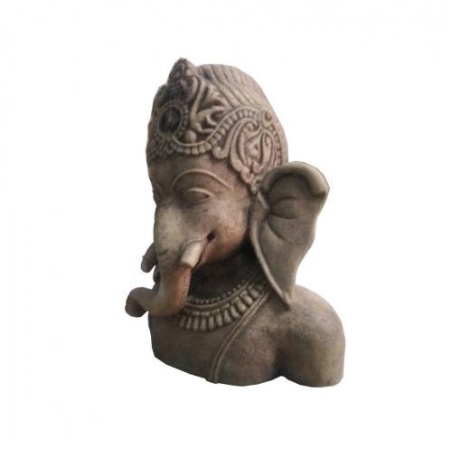 Decorative Ganesha head idol vintage home