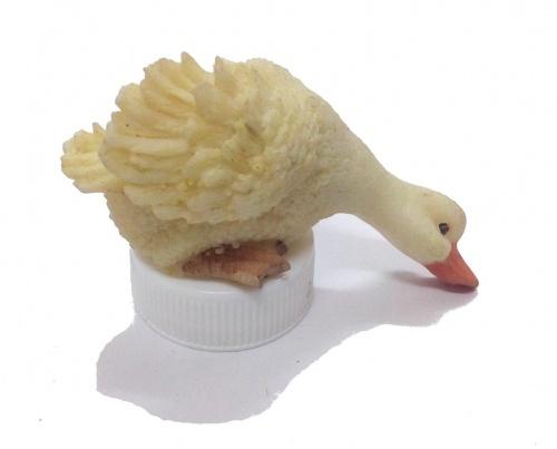duck white hand crafted figurine special occassion gift