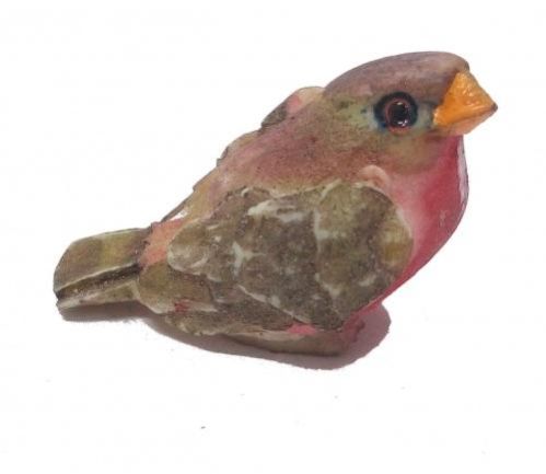 Mini Sparrow Handcrafted Figurine Rare DIY Collectable