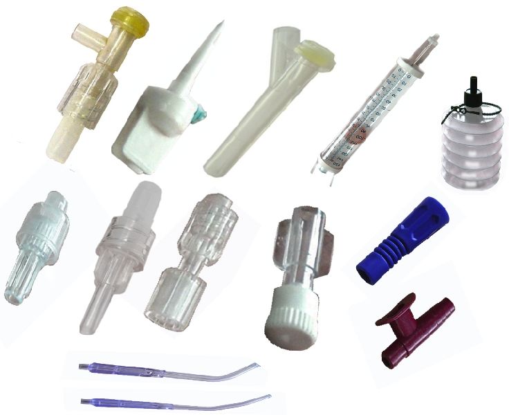 Piercing Devices, Injection Site, Burette, Connectors, Handle
