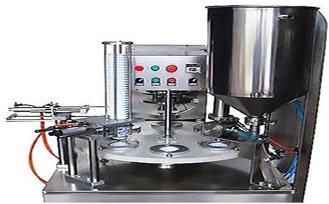 Rotary Cup Filling And Sealing Machine, Voltage : 220-440V