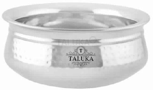 Taluka Stainless Steel DOUBLE WALL HANDI, Feature : Stocked