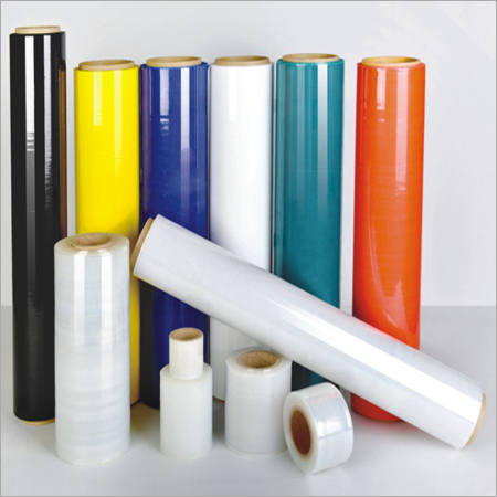 Multiple Extrusion LDPE Stretch Film, for Office, Public, Length : 100-400mtr, 1200-1500mtr, 1500-2000mtr