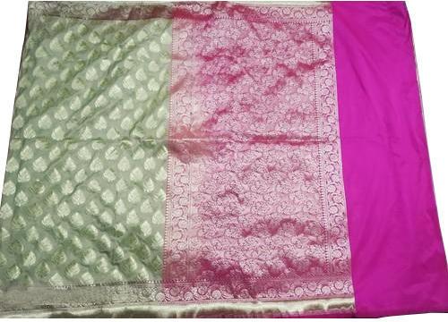 Printed Banarasi Katan Silk Saree, Occasion : Bridal Wear, Festival Wear, Wedding Wear