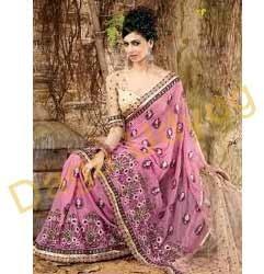 Hand Work Embroidered Sarees, Occasion : Casual Wear, Festival Wear, Party Wear